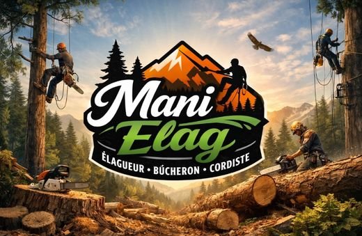 Logo MANY-ELAG, élagueur à Quéven
